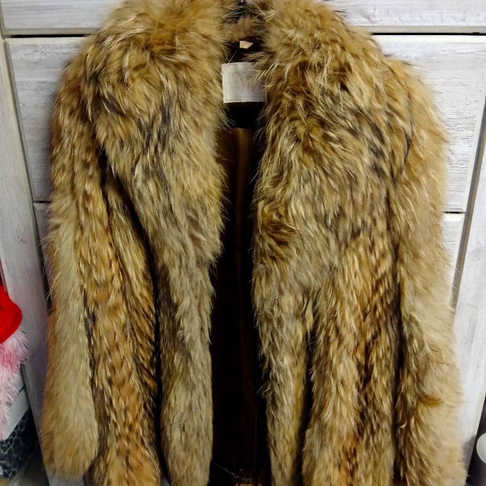 BEAUTIFUL "Millers" Fur coat, three quarter length luxury fur, size M